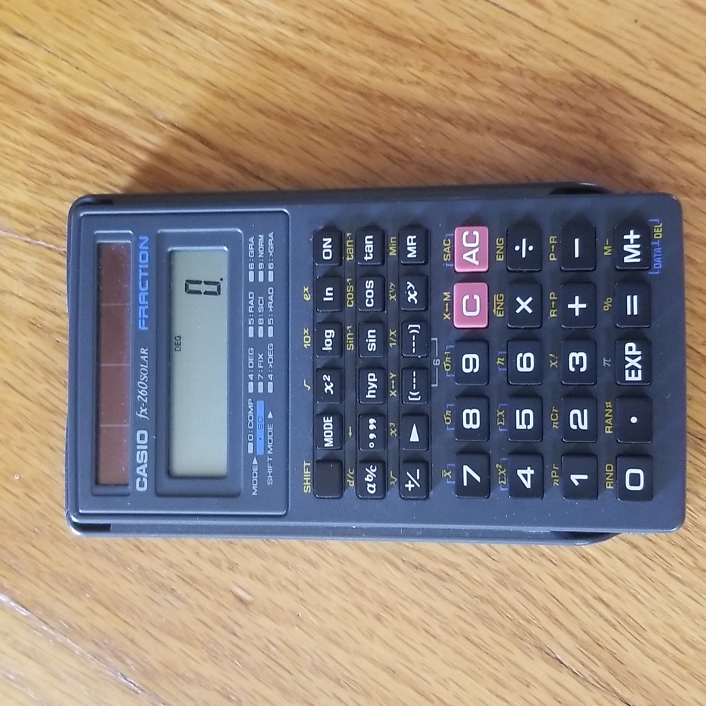 Casio fx-260 Solar Science Calculator